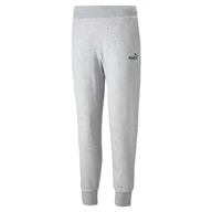 Spodnie damskie - PUMA Damskie spodnie Essentials damskie spodnie do biegania XL Light Gray Heather - miniaturka - grafika 1