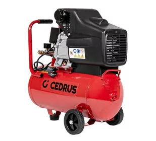 CEDRUS KM24-1T SPRĘŻARKA TŁOKOWA KOMPRESOR TŁOKOWY OLEJOWY 24L - EWIMAX - OFICJALNY DYSTRYBUTOR - AUTORYZOWANY DEALER CEDRUS - Sprężarki i kompresory - miniaturka - grafika 3