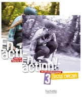 Książki do nauki języka angielskiego - Pakiet En action 3. Podręcznik wieloletni Zeszyt ćwiczeń do szkół ponadpodstawowych - Celine Himber, Fabienne Gallon - podręcznik - miniaturka - grafika 1