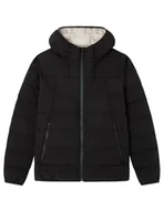 Koszulki męskie - Springfield Kurtka męska, standardowa czarna, XXL - miniaturka - grafika 1