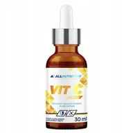 Witaminy i minerały - Allnutrition, Vit C Drops, Suplement Diety, 30ml - miniaturka - grafika 1