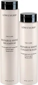 Szampony do włosów - Löwengrip Hair Care The Cure Repair & Shine Duo - Zestaw szampon i odżywka - miniaturka - grafika 1