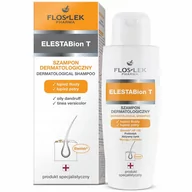 Szampony do włosów - Flos Lek Flos Lek Elestabion T Pharma Szampon Dermatologiczny Na Łupież Tłusty i Łupież Pstry 150ml - miniaturka - grafika 1