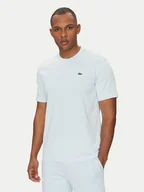 Koszulki męskie - Lacoste T-Shirt TH7618 Błękitny Regular Fit - miniaturka - grafika 1