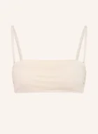 Stroje kąpielowe - Calvin Klein Góra Od Bikini Bandeau weiss - miniaturka - grafika 1