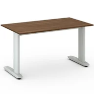 Biurka - B2B Partner Biurko Flexible 1400 x 800 mm, orzech 468140 - miniaturka - grafika 1