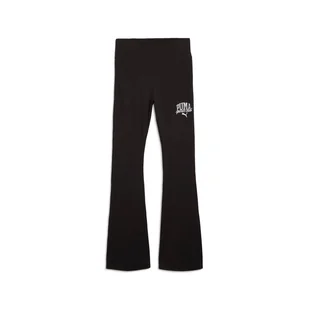 Damskie Legginsy PUMA PUMA CLASS HIGH-WAIST FLARED LEGGINGS 68503901 – Czarny - Legginsy - miniaturka - grafika 1