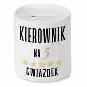 Skarbonki - Dla Przewoźnika Skarbonka na Urodziny Na Prezent z Nadrukiem ze Zdjęciem + Opakowanie na prezent (wzór 03) - miniaturka - grafika 1