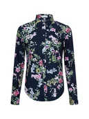 Koszule damskie - brookshire Bluzka damska Kobiety Bawełna niebieski|różowy|wielokolorowy wzorzysty, 36 - miniaturka - grafika 1