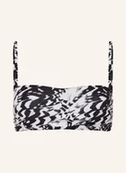 Stroje kąpielowe - Calvin Klein Góra Od Bikini Bandeau Grisaille schwarz - miniaturka - grafika 1