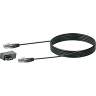 Kable miedziane - Schwaiger TAL6731 533 kabel sieciowy Czarny 3 m - miniaturka - grafika 1
