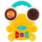 Grzechotki dla dzieci - Pianinko Grająca Żabka Odgłosy Zwierząt Melodie - miniaturka - grafika 1