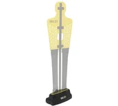 Piłka nożna - SKLZ ROZKŁADANY MANEKIN, OBROŃCA PLUS BAZA OBCIĄŻENIOWA 107 - 183 cm YELLOWSKLZ ROZKŁADANY MANEKIN, OBROŃCA PLUS BAZA OBCIĄŻENIOWA 107 - 183 cm YELLOW - miniaturka - grafika 1