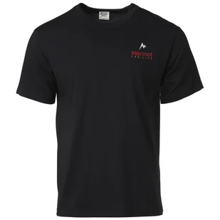 Koszulka męska Marmot Marmot For Life Tee SS Rozmiar: M / Kolor: czarny - Koszulki sportowe męskie - miniaturka - grafika 1
