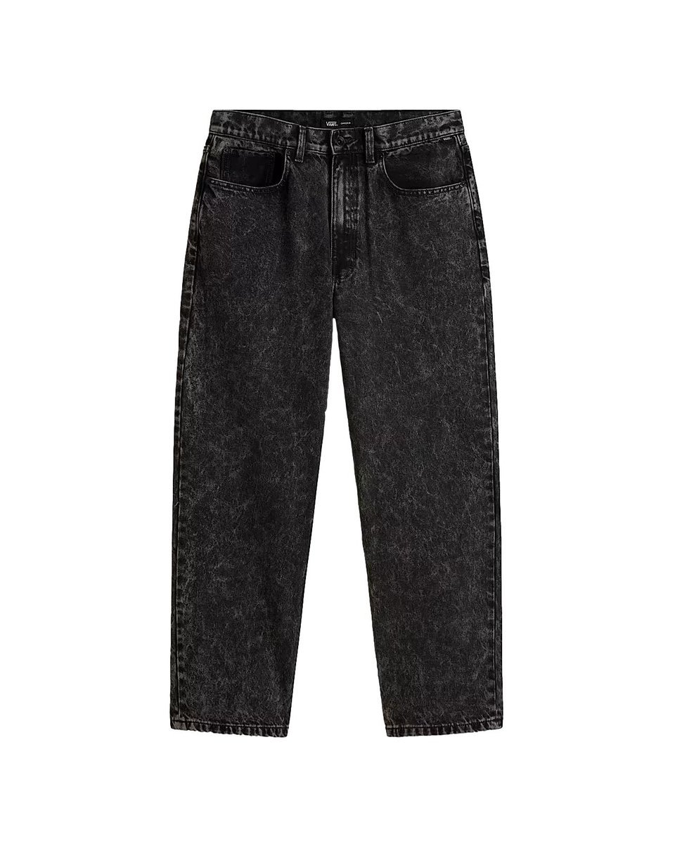 Spodnie Męskie Jeansowe Vans Check-5 Baggy Denim Stonewash Black Vn0008Nae901 28