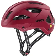 Kaski rowerowe - Kask rowerowy Uvex City Stride MIPS 03 ruby red matt - miniaturka - grafika 1