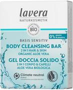 Mydła - Lavera Basis Sensitiv  Body Cleansing Bar 2In1 50 g - mydło do ciała 50 g - miniaturka - grafika 1