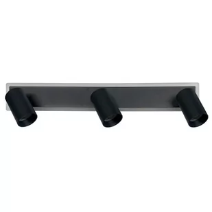 Parma lampa sufitowa 3xGU10 + 1xLED czarna LP-0612/3WS BK - Lampy sufitowe - miniaturka - grafika 1