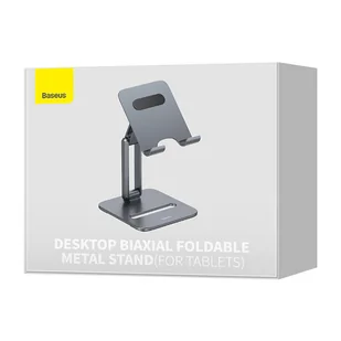 Podstawka stojak uchwyt Baseus Biaxial na tablet (szara) - Uchwyty samochodowe do telefonów - miniaturka - grafika 6
