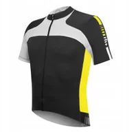 Kurtki rowerowe - Koszulka rowerowa zeroRH+ Agility FZ black-acid yellow - S - miniaturka - grafika 1