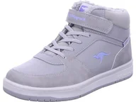 Buty dla dziewczynek - KangaROOS K-cp Bound Mid Ev sneakersy dziewczęce, Ultimate Grey Lavendin, 37 EU - miniaturka - grafika 1