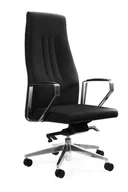 Fotele i krzesła biurowe - Fotel gabinetowy Tweed skóra naturalna - miniaturka - grafika 1