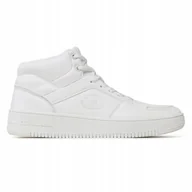 Buty sportowe męskie - Champion buty męskie białe Rebound 2.0 Mid 44,5 - miniaturka - grafika 1