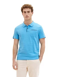 TOM TAILOR Męska koszulka polo, 18395-Rainy Sky Blue, 3XL, 18395 – Rainy Sky Blue, 3XL - Koszulki męskie - miniaturka - grafika 1