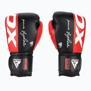 Rękawice bokserskie damskie RDX BGR-F4 red/black - Rękawice bokserskie - miniaturka - grafika 1
