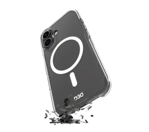Puro Cover Impact Clear D3O Bio do iPhone 16 Plus Przezroczysty - Etui i futerały do telefonów - miniaturka - grafika 1