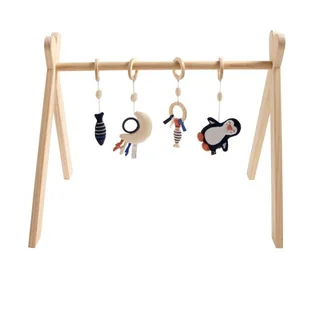 Drewniany Stojak Edukacyjny Baby Sailor, Sauthon - Maty edukacyjne - miniaturka - grafika 1