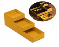 Przyborniki na biurko - ORGANIZER NA BIURKO PRZYBORNIK ELEGANCKI WZÓR MODULAR - miniaturka - grafika 1