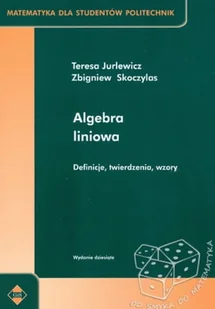 Algebra liniowa - Matematyka - miniaturka - grafika 1