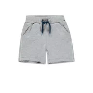 Spodenki męskie - Chłopięce Krótkie Spodenki Dresowe, szary, rozmiar 80 - miniaturka - grafika 1