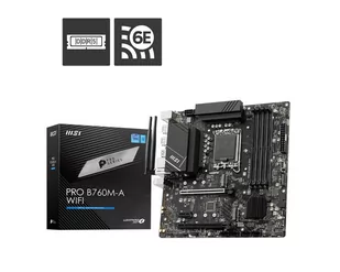 Płyta główna Płyta główna PRO B760M-A WIFI s1700 4DDR5 DP/HDMI mATX - Płyty główne - miniaturka - grafika 3