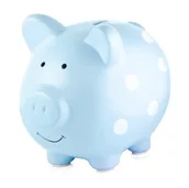 Skarbonki - Pearhead Skarbonka dla Dziecka Świnka Blue - miniaturka - grafika 1