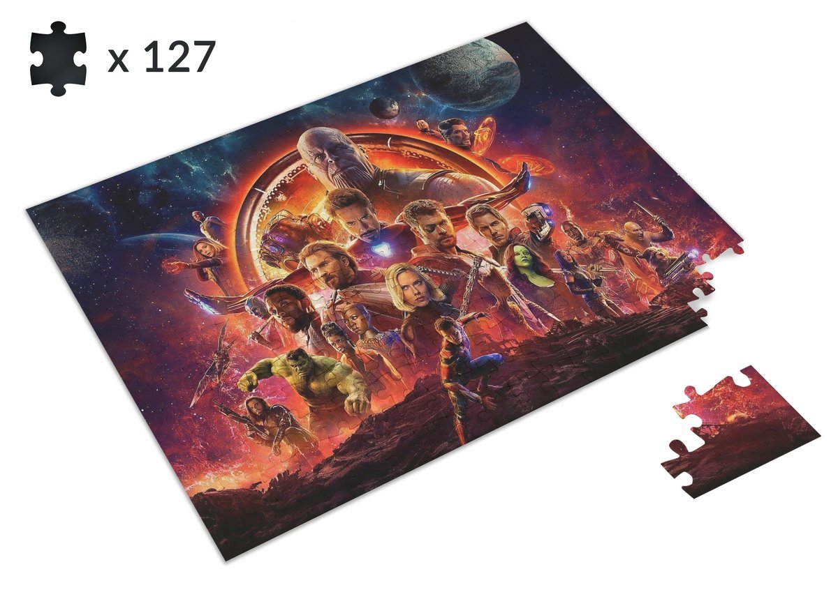 Puzzle Avengers Infinity War Marvel+ Imię dziecka