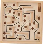 Puzzle - Gra logiczna drewniana LIFETIME 5w1 81el - miniaturka - grafika 1