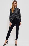 Spodnie damskie - Bawełniane jeansy push up w kolorze czarnym 3903, Kolor czarny, Rozmiar S, Moodo - Primodo.com - miniaturka - grafika 1
