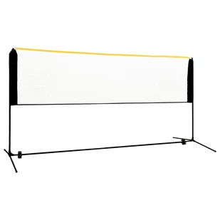 Vidaxl Siatka Do Badmintona, Regulowana, 300X103X94-158 Cm, Metalowa - Badminton - miniaturka - grafika 1