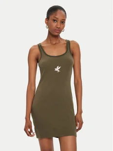 One Teaspoon Sukienka letnia 26495C Zielony Slim Fit - Sukienki - miniaturka - grafika 1