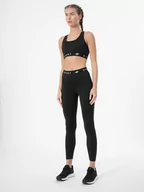 Legginsy - 4F, Legginsy treningowe szybkoschnące damskie, 4FSS23TFTIF077-20S, czarny, rozmiar S - miniaturka - grafika 1