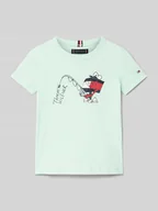 Koszulki dla chłopców - T-shirt z okrągłym dekoltem model 'FLAG FUN’ - miniaturka - grafika 1