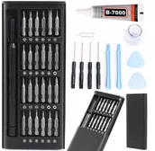 Pozostałe akcesoria do telefonów - Zestaw Narzędzi do Wymiany Ekranu + Klej do Wyświetlaczy B7000 15ml 35w1 - miniaturka - grafika 1