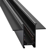 Akcesoria do oświetlenia - Magnetyczna szyna 2m Komatsu 6503 Shilo podtynkowa czarna - miniaturka - grafika 1