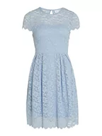 Sukienki - Vila VIKALILA NOOS sukienka z długim rękawem, Kentucky Blue, XL - miniaturka - grafika 1