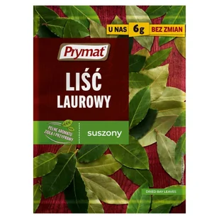 Prymat LIśĆ LAUROWY 6 G 40448045 - Przyprawy i zioła sypkie - miniaturka - grafika 1