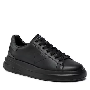 Półbuty męskie - Sneakersy Guess Elba FMPVIB LEA12 BLACK - grafika 1