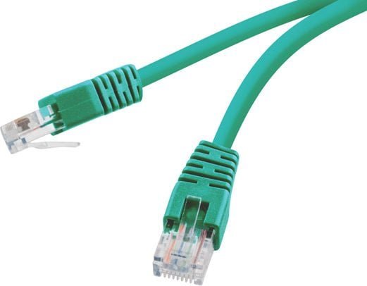 Gembird Kabel krosowy patchcord U/UTP kat. 5E zielony 1m Z06435