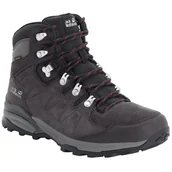 Buty trekkingowe damskie - Buty damskie Jack Wolfskin Refugio Texapore Mid W Rozmiar butów (UE): 42 / Kolor: czarny - miniaturka - grafika 1